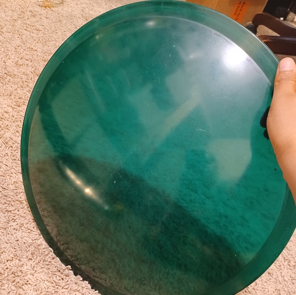 Railroad light glass, emerald green OBO - Picture 1 of 10
